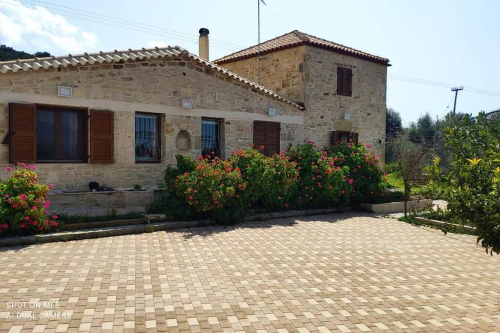 Stonehouse Olivelia - Afrathias Beach Tympáki Dış mekan fotoğraf