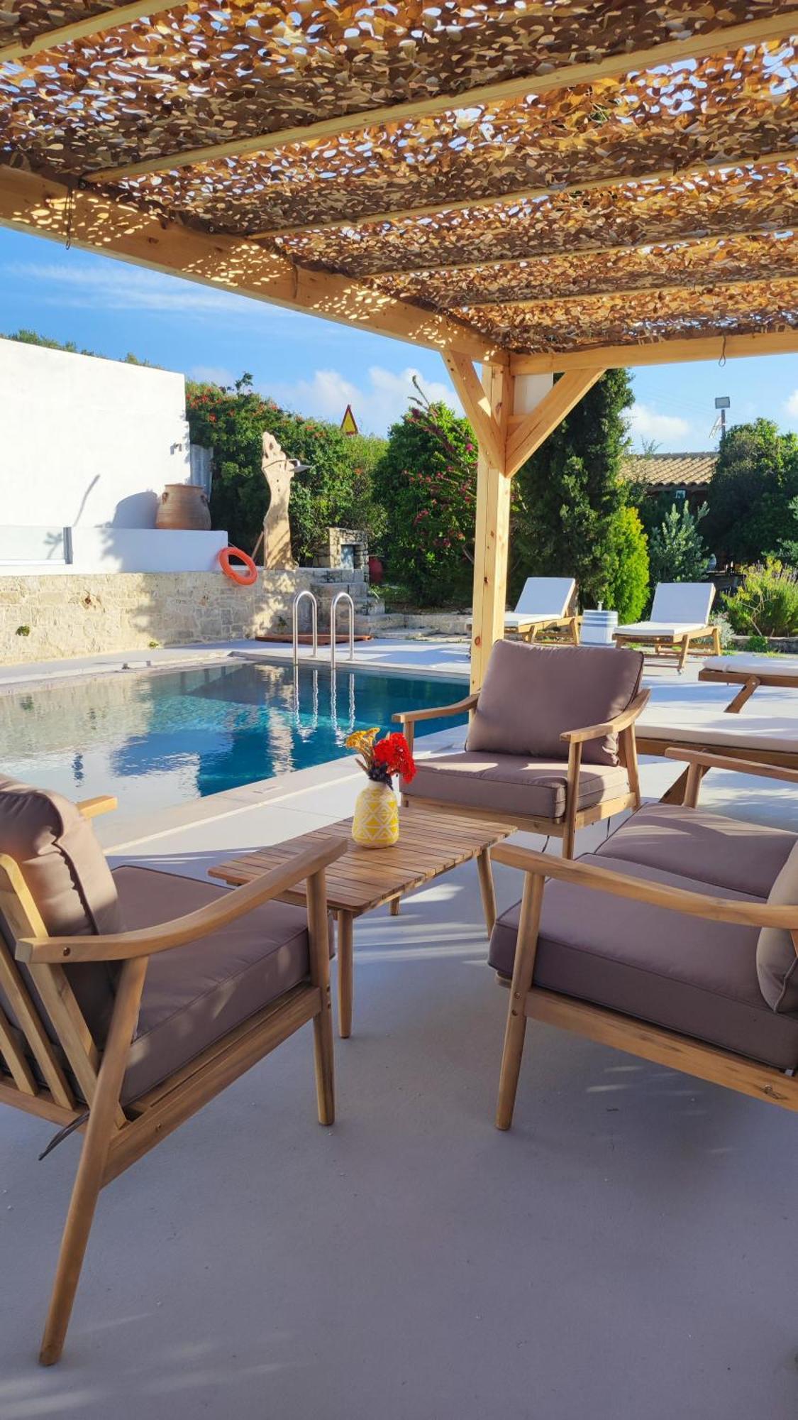 Stonehouse Olivelia - Afrathias Beach Tympáki Dış mekan fotoğraf